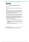 D030 CPE - CFML&comma; Leadership And Management E-Portfolio Template &vert; Questions And  Answers&comma; Latest Update &vert; 100&percnt; Correct Answers &vert; Graded