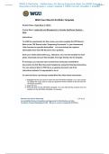 D030 E-Portfolio - Reflections On Nurse Executive Role For D030 Course &vert;  Questions And Answers&comma; Latest Update &vert; 100&percnt; Correct Answers &vert; Graded