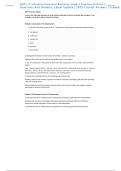 D075 IT Infrastructure And Business Impact Practice Outline &vert;  Questions And Answers&comma; Latest Update &vert; 100&percnt; Correct Answers &vert; Graded