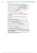D075 Final Exam Study Guide - Information Technology Management  Essentials &vert; Questions And Answers&comma; Latest Update &vert; 100&percnt; Correct Answers &vert;  Graded