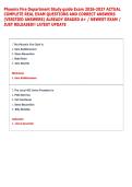 Phoenix Fire Department Study guide Exam 2026-2027 ACTUAL  COMPLETE REAL EXAM QUESTIONS AND CORRECT ANSWERS  &lpar;VERIFIED ANSWERS&rpar; ALREADY GRADED A&plus; &sol; NEWEST EXAM &sol;  JUST RELEASED&excl;&excl; LATEST UPDATE   