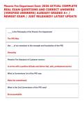 Phoenix Fire Department Exam 2026 ACTUAL COMPLETE  REAL EXAM QUESTIONS AND CORRECT ANSWERS  &lpar;VERIFIED ANSWERS&rpar; ALREADY GRADED A&plus; &sol;  NEWEST EXAM &sol; JUST RELEASED&excl;&excl; LATEST UPDATE 