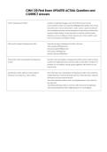 CMN 120 Final Exam UPDATED ACTUAL Questions and  CORRECT Answers