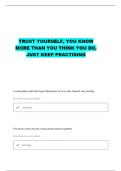 BREEZE AIRWAYS PRE-TRAINING TERMINOLOGY QUESTIONS WITH CORRECT ANSWERS