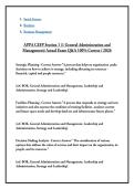 APPA CEFP Section 1 &lpar;1 General Administration and Management&rpar; Actual Exam Q&A 100&percnt; Correct &sol; 2026