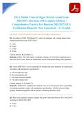 EICA Mobile Crane & Digger Derrick Actual Exam 2026&sol;2027 &vert; Questions with Complete Solutions &vert; Comprehensive Practice Test Based on 2026&sol;2027 EICA Certification Blueprint &vert; Pass Guaranteed - A&plus; Graded