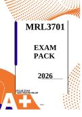 MRL3701 Semester 1 BUNDLE 2026