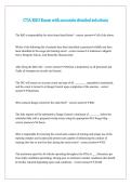 CTA RSO Exam with accurate detailed solutions