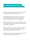 UNITEK LVN STUDY GUIDE EXAM 2026 QUESTIONS WITH SOLUTIONS GRADED A&plus;