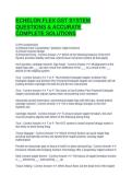 ECHELON FLEX GST SYSTEM QUESTIONS & ACCURATE COMPLETE SOLUTIONS