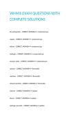 WHMIS EXAM QUESTIONS WITH COMPLETE SOLUTIONS