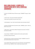 BSC 2086 EXAM 1 COMPLETE QUESTIONS WITH 100&percnt; VERIFIED ANSWERS