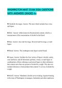 WASHINGTON MAST EXAM 2026 QUESTIONS WITH ANSWERS GRADED A&plus;