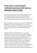 NR 603 WEEK 3 CASE DISCUSSION CARDIOVASCULAR EXAM SCRIPT 2026 FULL RESPONSES ALREADY PASSED