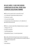NR 603 WEEK 3 CASE DISCUSSION CARDIOVASCULAR FINAL PAPER 2026 COMPLETE SOLUTIONS VERIFIED