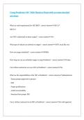 Camp Pendleton OIC RSO Handout Exam with accurate detailed solutions