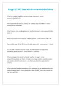 Range OIC RSO Exam with accurate detailed solutions