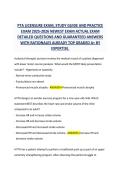 PTA&lowbar;LICENSURE&lowbar;EXAM&comma;&lowbar;STUDY&lowbar;GUIDE&lowbar;AND&lowbar;PRACTICE&lowbar;EXAM