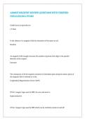 ARMRIT REGISTRY REVIEW QUESTIONS WITH VERIFIED DETAILED SOLUTIONS