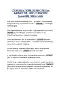 CERTIFIED&lowbar;HEALTHCARE&lowbar;CONSTRUCTOR&lowbar;EXAM&lowbar;QUESTIONS&lowbar;WITH&lowbar;COMPLETE&lowbar;SO&period;CERTIFIED&lowbar;HEALTHCARE&lowbar;CONSTRUCTOR&lowbar;EXAM&lowbar;QUESTIONS&lowbar;WITH&lowbar;COMPLETE&lowbar;SOLUTIONS 