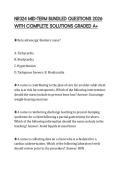 NR324 MID-TERM BUNDLED QUESTIONS 2026 WITH COMPLETE SOLUTIONS GRADED A&plus;