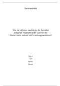 Frauen und Film Seminararbeit