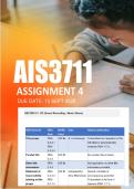 AIS3711 Assignment 4 Semester 2 2026 - Due 15 September 2026