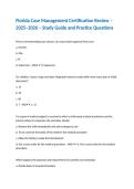 Florida Case Management Certification Review &ndash; 2025&ndash;2026 &ndash; Study Guide and Practice Questions