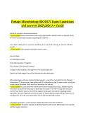 Portage Microbiology BIOD171 Exam 5&comma; 2025&sol;2026 &ndash; Questions and Verified Answers&comma; A&plus; GradeBIOD 171 &ndash; Microbiology Exam 5
