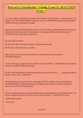 Derivative Classification Training Exam GUARANTEED PASS &excl;&excl;