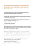 NACCM &lpar;National Association for Case Management Certification&rpar; Exam &ndash; 2025&ndash;2026 &ndash; Study Guide and Practice Questions