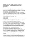 CAPM PRACTICE EXAM&colon; DOMAIN 1 PROJECT  MANAGEMENT FUNDAMENTALS AND CORE  CONCEPTS
