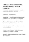 ABFAS FOOT ACTUAL EXAM 2026 FINAL PREPARATION BUNDLED SOLUTION COLLECTION