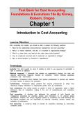 Test Bank&colon; Cost Accounting&colon; Foundations & Evolutions &lpar;10th Edition&rpar; &ndash; Michael R&period; Kinney&comma; Cecily A&period; Raiborn&comma; & Jennifer Dragoo