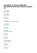 ACP FINAL ACTUAL PAPER 2026 QUESTIONS WITH SOLUTIONS GRADED A&plus;