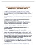 NEWEST 2026 RADR 1309 EXAM 1 WITH COMPLETE SOLUTIONS 100&percnt; VERIFIED 2026 UPDATE&excl;&excl;