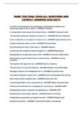 RADR 1309 FINAL EXAM ALL QUESTIONS AND CORRECT ANSWERS 2026-2027&excl;&excl;