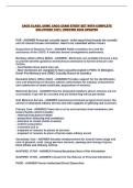 CACO CLASS&comma; USMC CACO EXAM STUDY SET WITH COMPLETE SOLUTIONS 100&percnt; VERIFIED 2026 UPDATE&excl;&excl;