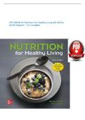 Test Bank for Nutrition for Healthy Living&comma; 6th Edition by Wendy J&period; Schiff & Traci L&period; Keck &vert; ISBN&colon; 9781260702385 &vert; Verified Chapters 1-13 Complete &vert; Downloadable PDF