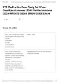 ILTS 206 Practice Exam Study Set 1 Exam Questions & Answers &vert; 100&percnt; Verified solutions &lpar;2026&rpar; UPDATE &vert;2026&excl;&excl; STUDY GUIDE EXAM