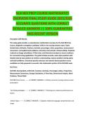 NLN NEX PREP COURSE MATHEMATICS OVERVIEW FINAL STUDY GUIDE EXAM STUDY GUIDE 2026&sol;2027 COMPLETE QUESTIONS WITH VERIFIED CORRECT ANSWERS &vert;&vert; 100&percnt; GUARANTEED PASS &vert; NEWEST VERSION