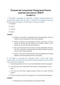 Prenatal and Antepartum Management Practice questions and answers 2026&sol;27 Graded A&plus;