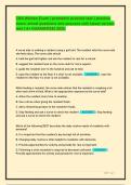 CNA Written Exam &lpar; prometric practice test &rpar; practice exam&comma; actual questions and answers with latest version test &lpar; A&plus; GUARANTEE&rpar; 2026&period;