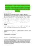 NU 204 EXAM 1 FINAL STUDY GUIDE 2026&sol;2027 COMPLETE QUESTIONS WITH VERIFIED CORRECT ANSWERS &vert;&vert; 100&percnt; GUARANTEED PASS &vert; NEWEST VERSION Description&colon; Full coverage of NU 204 Exam 1 content with verified solutions for guaranteed pass&period; Keywords&colon; Nursing Fundamen