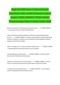 Regis NU FINAL EXAM STUDY GUIDE 2026&sol;2027 COMPLETE QUESTIONS WITH VERIFIED CORRECT ANSWERS &vert;&vert; 100&percnt; GUARANTEED PASS &vert; NEWEST VERSION