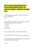 NSG 533 ADVANCED PHARM EXAM 1 FULLY SOLVED EDITION WITH 100 PERCENT CORRECT VERIFIED ANSWERS 2026