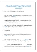 SMGT FINAL QUESTIONS AND CORRECT DETAILED  ANSWERS &lpar;VERIFIED ANSWERS&rpar; &vert;ALREADY GRADED  A&plus;&vert;&vert;BRAND NEW