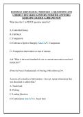 ROSEMAN ABSN BLOCK 3 MODULES 1-4 QUESTIONS AND  CORRECT DETAILED ANSWERS &lpar;VERIFIED ANSWERS&rpar;  &vert;ALREADY GRADED A&plus;&vert;&vert;BRAND NEW