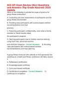 ACE GFI Exam Review &lpar;ALL&rpar; Questions and Answers &lpar;Top Grade Assured&rpar; 2026 Update&period;
