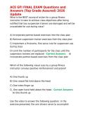 ACE GFI FINAL EXAM Questions and Answers &lpar;Top Grade Assured&rpar; 2026 Update